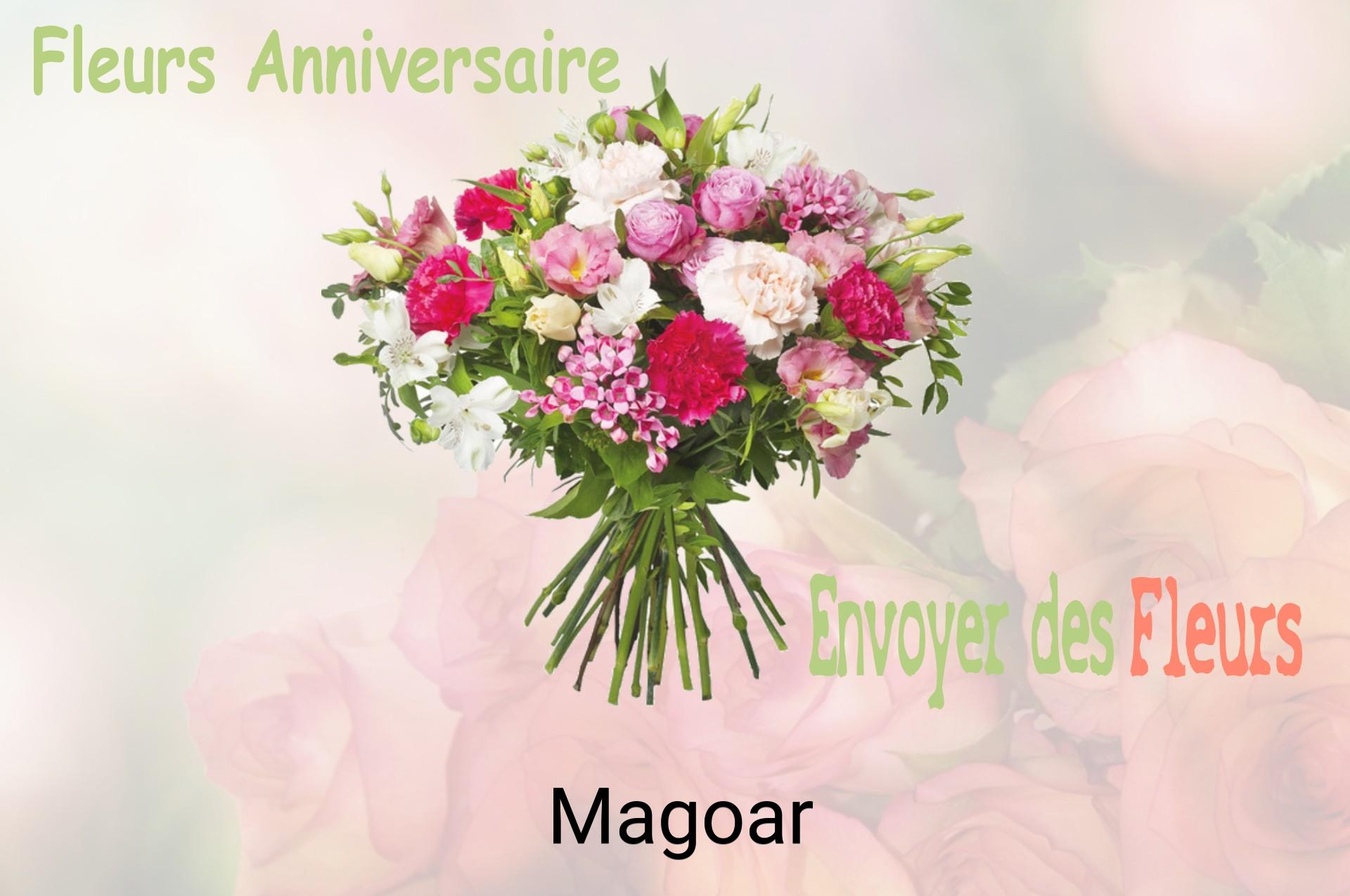 Bouquet de fleurs d’anniversaire livré à Magoar