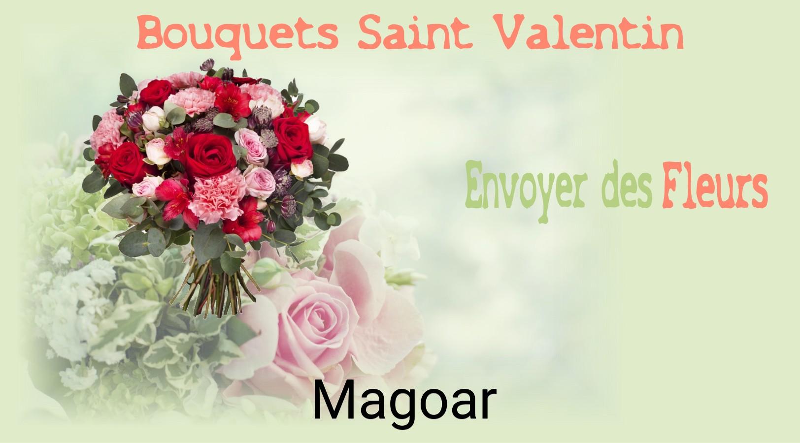 Roses de Saint-Valentin livrées à Magoar